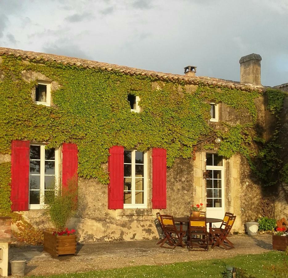Logis De Bois Roche Βίλα Saint-Bonnet-sur-Gironde Εξωτερικό φωτογραφία